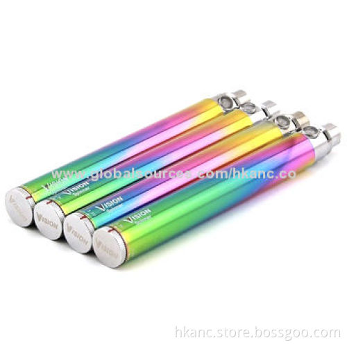 Variable Voltage E Cigarette, High-capacity Hottest Vision Spinner Battery